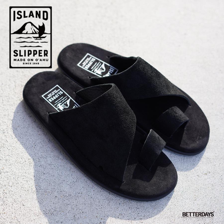 【タグ付き未使用】アイランドスリッパ　トングサンダル 黒　US9 ISLAND SLIPPER（アイランドスリッパ） トングサンダル ビーチサンダル