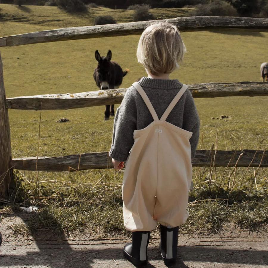 サロペット キッズ ベビー オーガニックズー Organic Zoo Pebble Warm