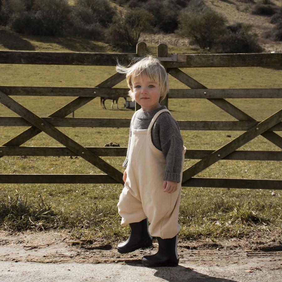 サロペット キッズ ベビー オーガニックズー Organic Zoo Pebble Warm