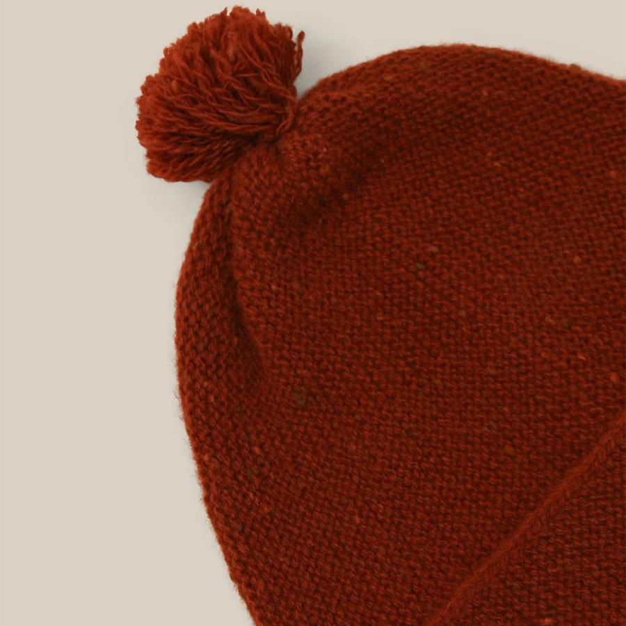 ニット帽  ベビー オーガニックズー タッセル Organic Zoo Paprika / Forest Beanie【国内正規品】 PPOMHAT PEPOMHATの画像