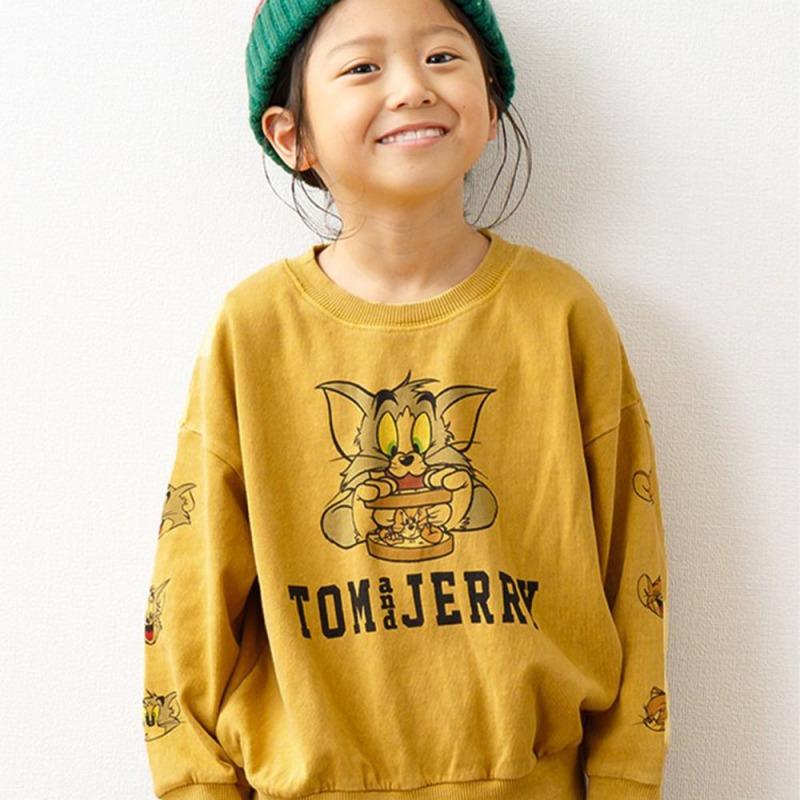 F.O.KIDS トレーナー キッズ ベビー トムとジェリーコラボ カラフル