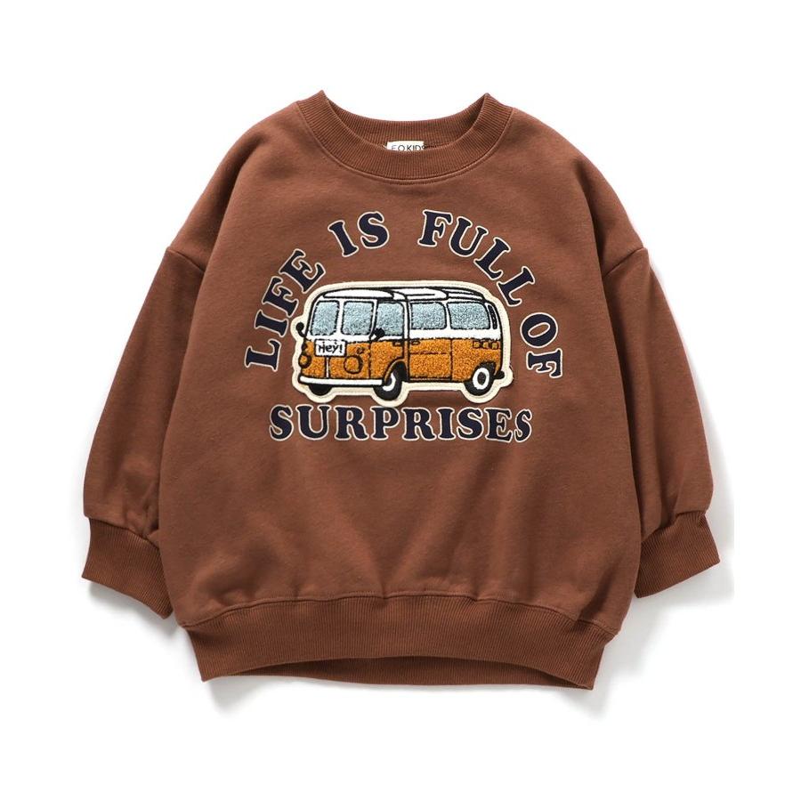 F.O.KIDS（エフオーキッズ） サガラ刺繍トレーナー キッズ スウェット