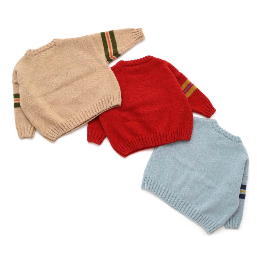 F.O.KIDS PEANUTSコラボ ニットプルオーバー セーター キッズ