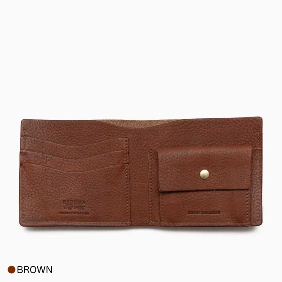 BEORMA本革 二つ折り財布 財布 二つ折り財布 ウォレット ベオーマレザーカンパニー ナチュール