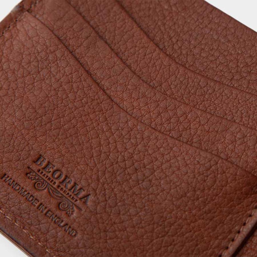 BEORMA本革 二つ折り財布 財布 二つ折り財布 ウォレット ベオーマレザーカンパニー ナチュール