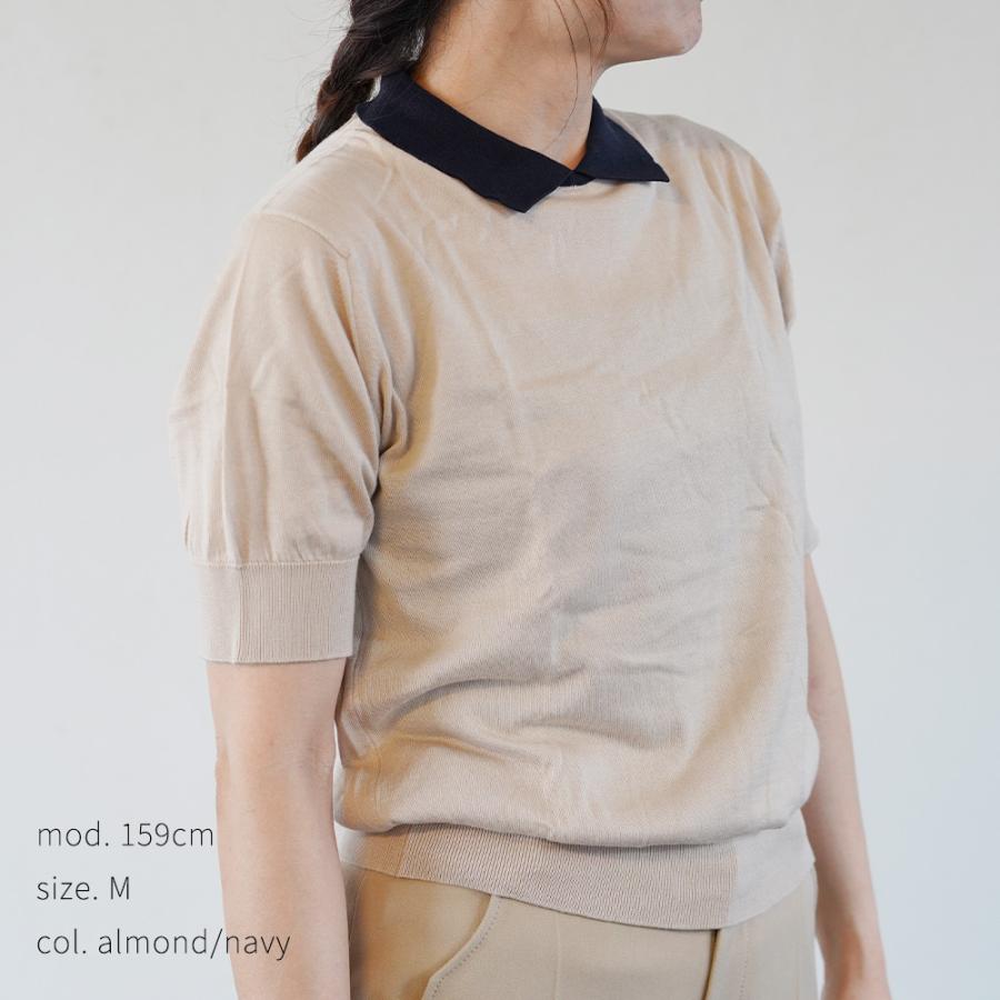 JOHN SMEDLEY（ジョンスメドレー） ポロ プルオーバー ニット