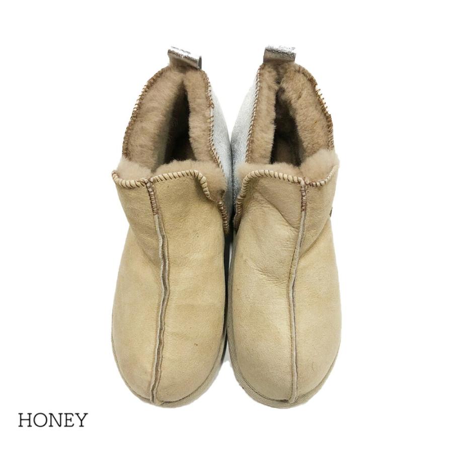 【未使用品】SHEPHERD SHEEPSKIN ムートンアンクルブーツ　37 シープスキンムートンアンクルブーツ ナッツ／SHEPHERD（シェパード