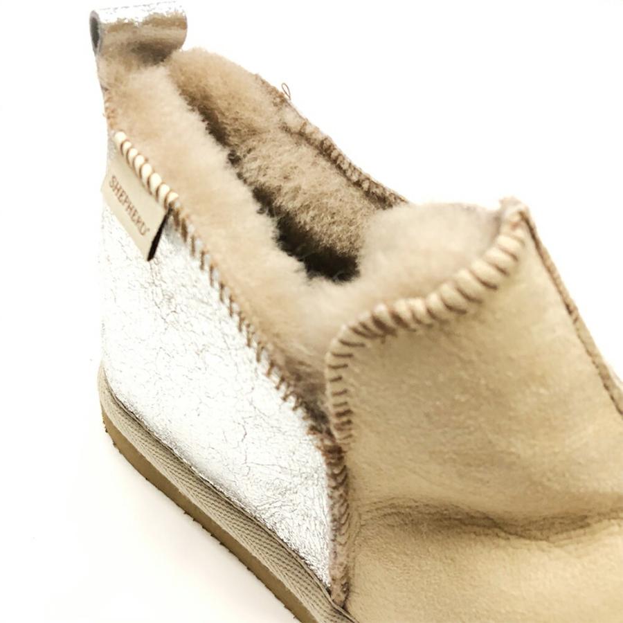 ムートンアンクルブーツ ムートンブーツ レディース シェパード SHEPHERD ANNIE ファー付き SLIPPERS 23-25.5cm｜betterdays777｜18