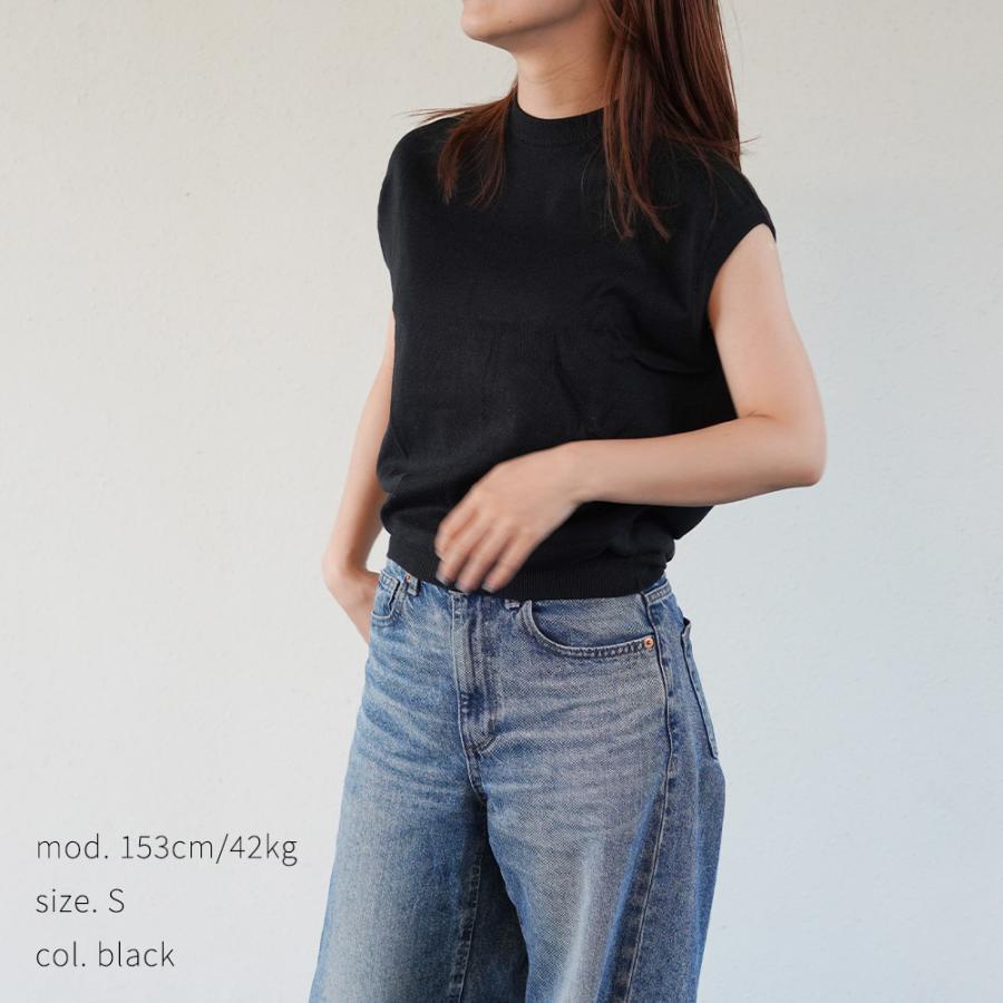 JOHN SMEDLEY（ジョンスメドレー） ノースリーブ ニット レディース