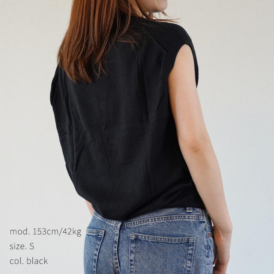 JOHN SMEDLEY（ジョンスメドレー） ノースリーブ ニット レディース