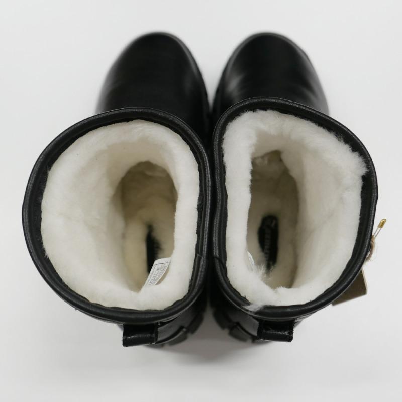アンクルブーツ レザーブーツ レディース シェパード SHEPHERD Alexa boots ファーライニング付き｜betterdays777｜12