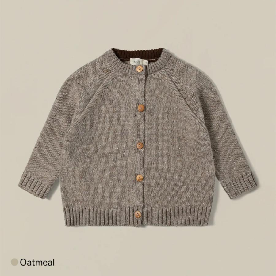 カーディガン キッズ ベビー オーガニックズー Organic Zoo Soil