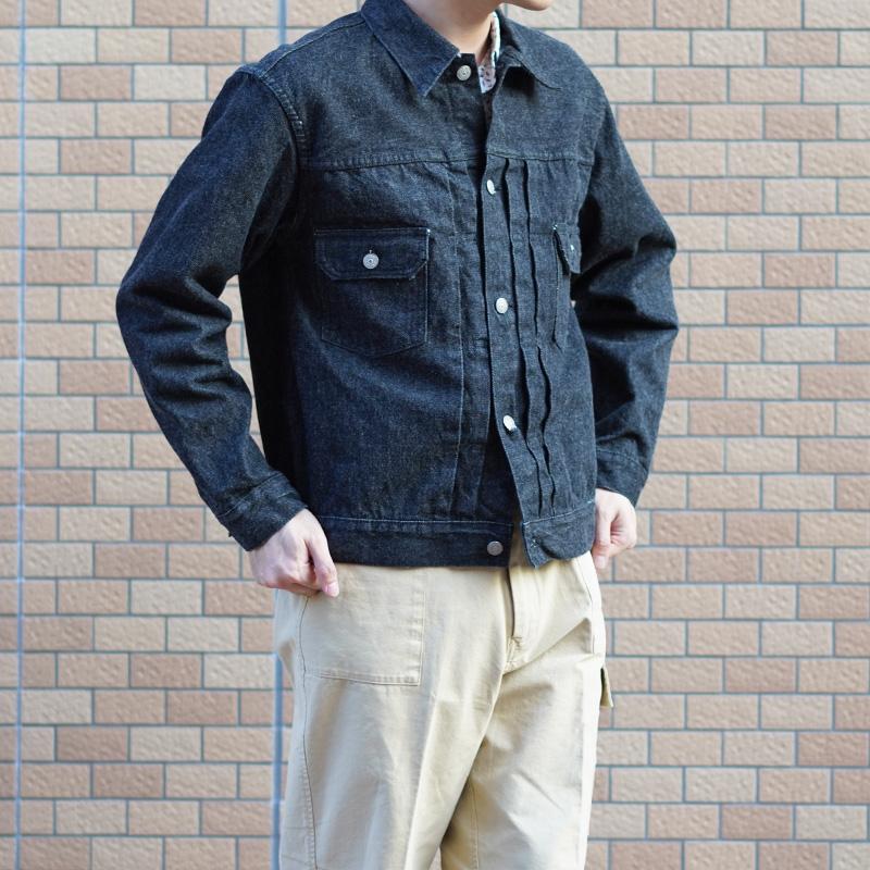 SUGAR CANE デニムジャケット メンズ ブラックデニム シュガーケーン