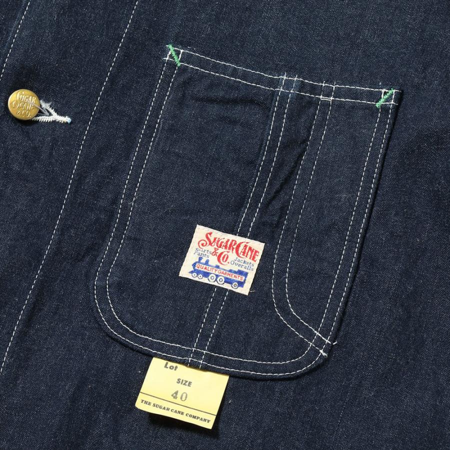 SUGAR CANE ワークコート メンズ デニム シュガーケーン Lot No