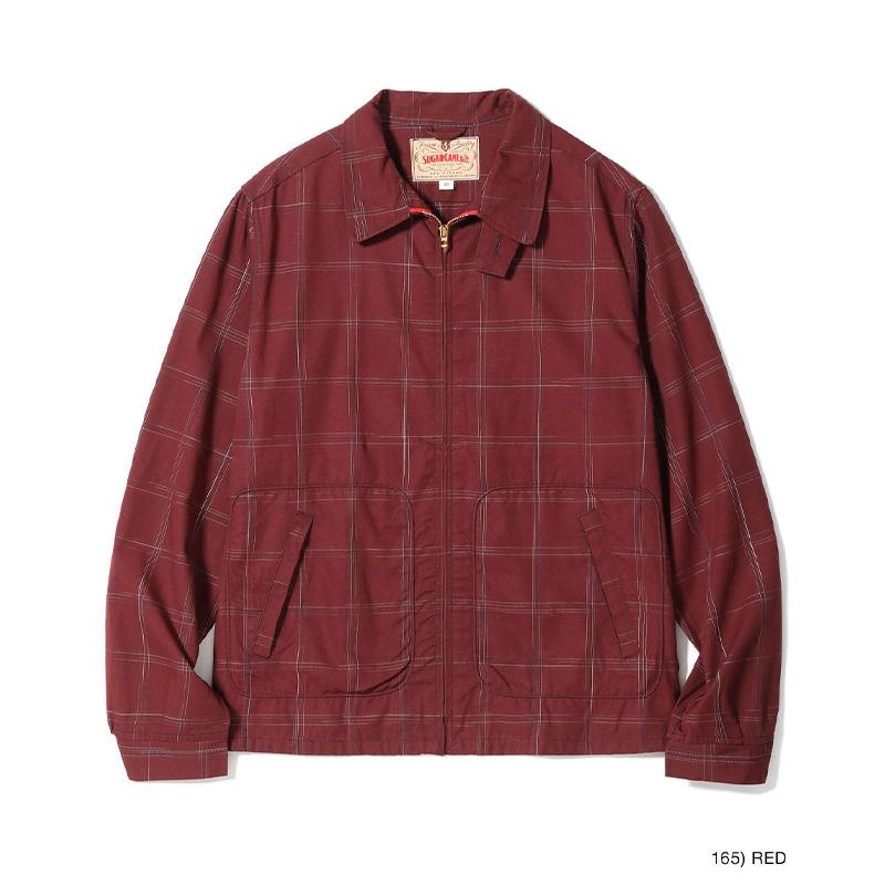 SUGAR CANE ジャケット メンズ ギャバジン チェック スポーツ