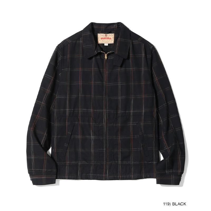 SUGAR CANE ジャケット メンズ ギャバジン チェック スポーツ