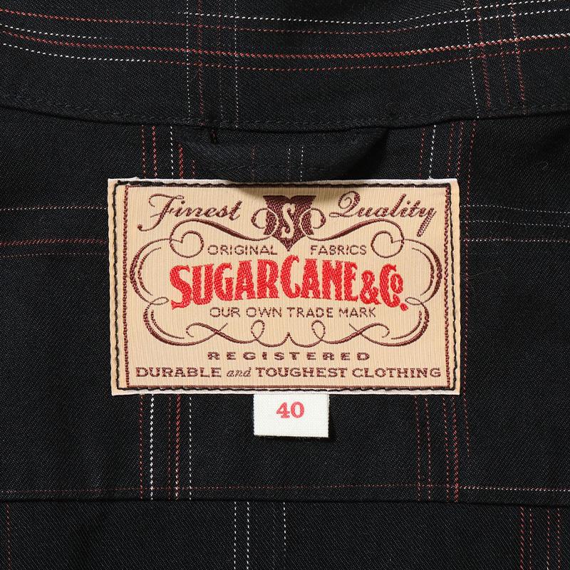 SUGAR CANE ジャケット メンズ ギャバジン チェック スポーツ