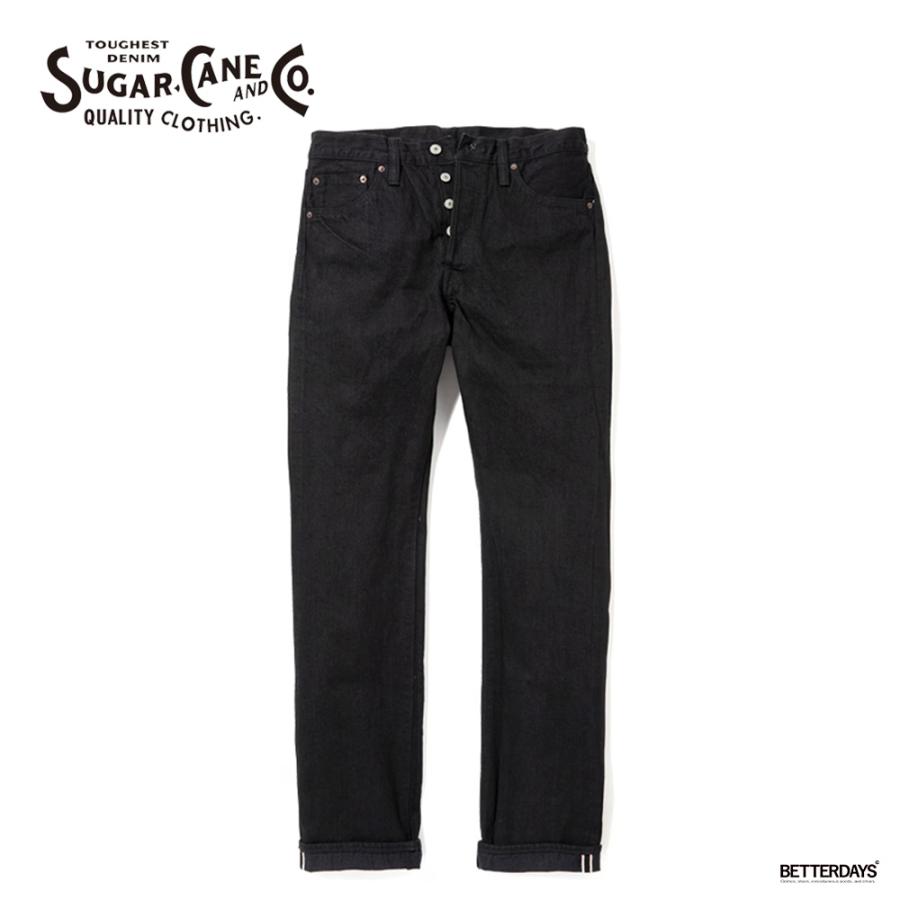 SUGAR CANE ブラックジーンズ メンズ デニム シュガーケーン タイプ3