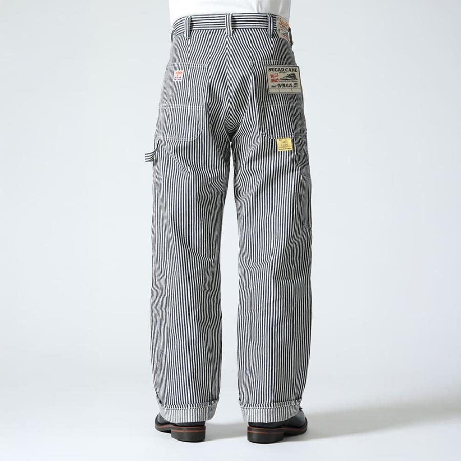 SUGAR CANE ヒッコリー　ワークパンツ SUGAR CANE ヒッコリーストライプワークパンツ シュガーケーン Lot No