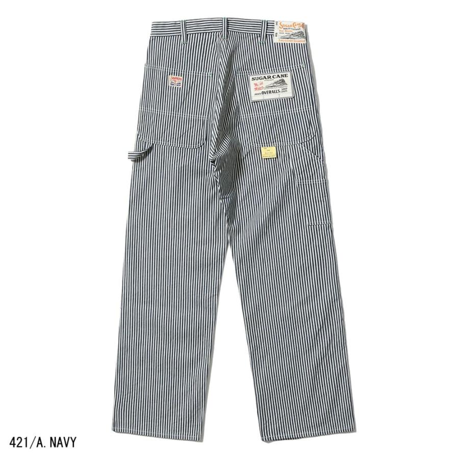 L.C.KINGキング　ストライプ ヒッコリーワークパンツ SUGAR CANE ヒッコリーストライプワークパンツ シュガーケーン Lot No