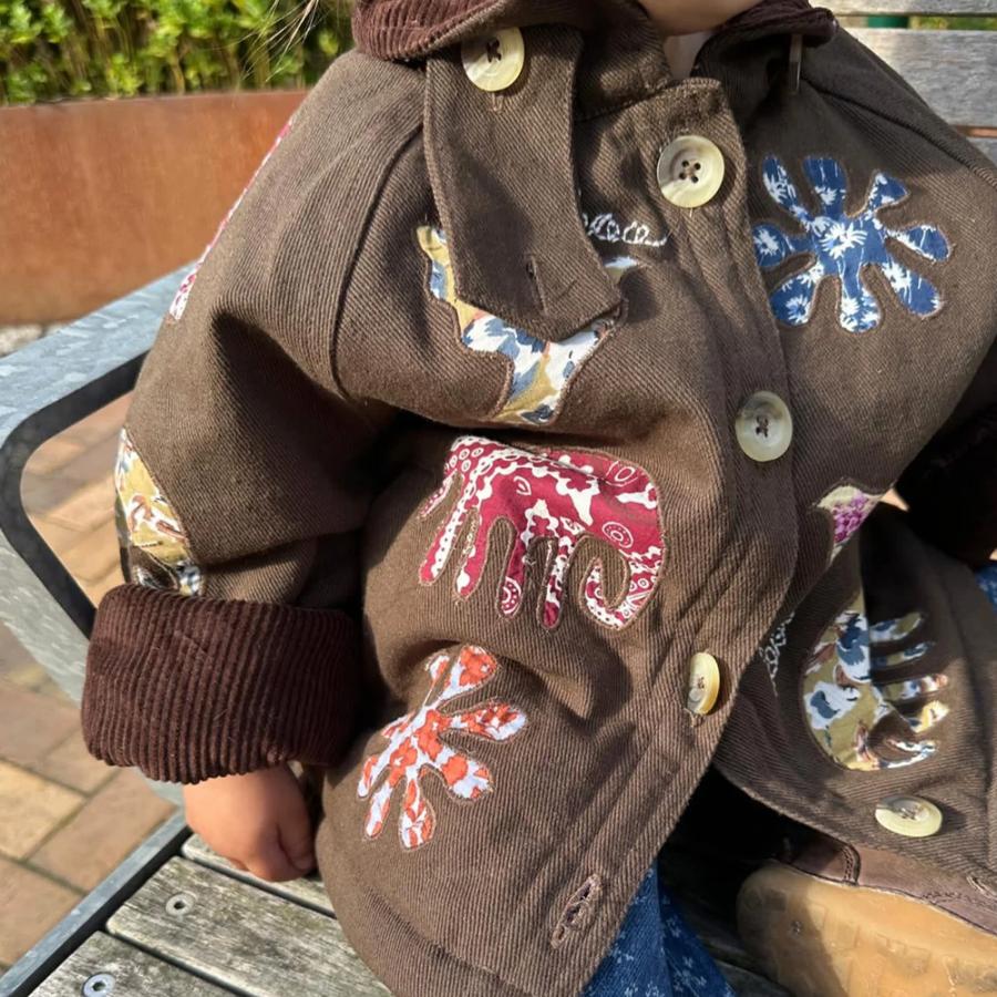 SISSEL EDELBOキッズジャケット ジャケット キッズ ベビー Organic Cotton Brown Fudge Lillibeth MINI