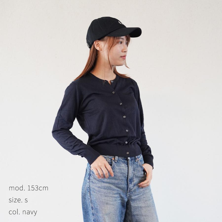 カーディガン レディース ジョンスメドレー 丸首 モダンフィット シーアイランドコットン MODERN FIT SIMETO CARDIGAN JOHN SMEDLEY | JOHN SMEDLEY | 13