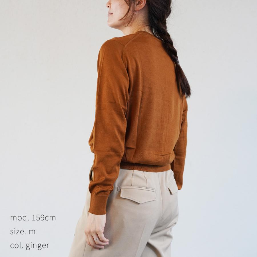 カーディガン レディース ジョンスメドレー 丸首 モダンフィット シーアイランドコットン MODERN FIT SIMETO CARDIGAN JOHN SMEDLEY | JOHN SMEDLEY | 10