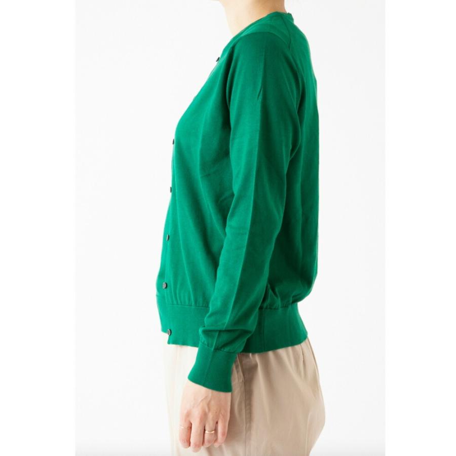 カーディガン レディース ジョンスメドレー 丸首 モダンフィット シーアイランドコットン MODERN FIT SIMETO CARDIGAN JOHN SMEDLEYの画像