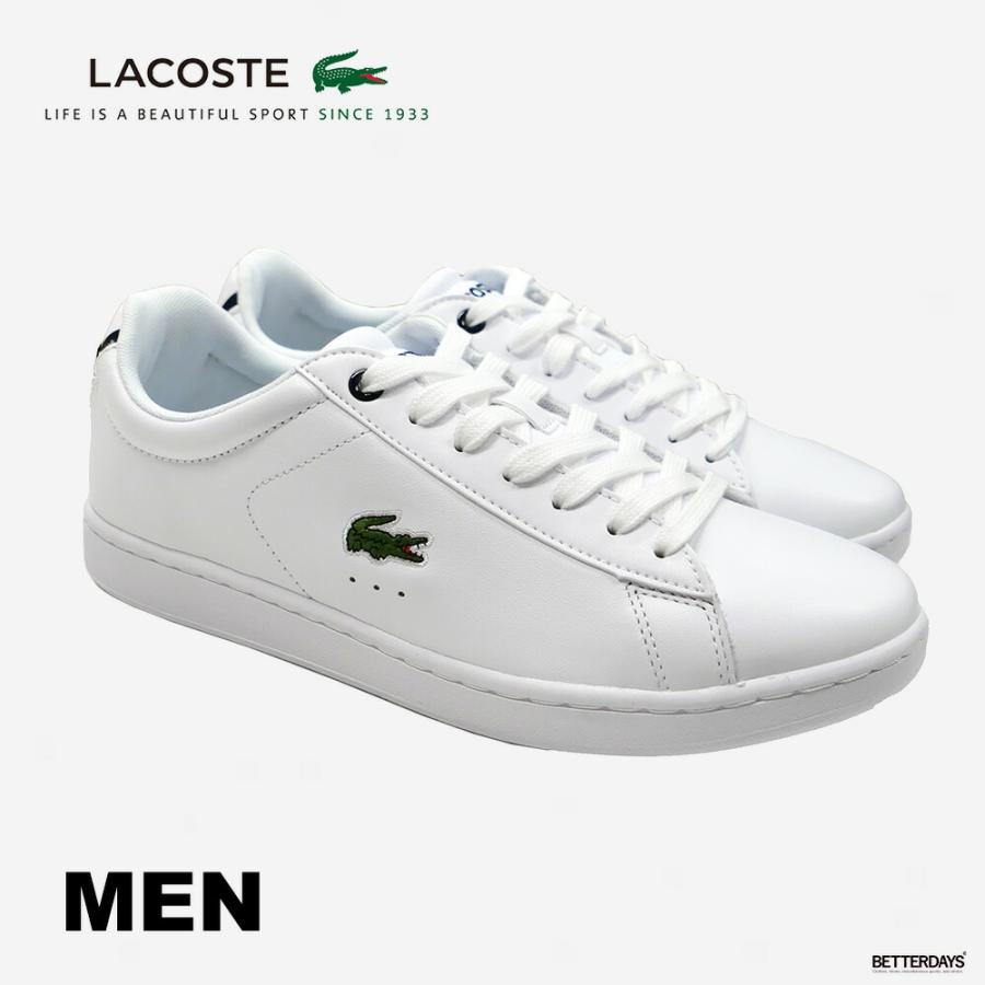 ラコステスニーカーCARNABY EVO BL 21 1 LACOSTE スニーカー メンズ ラコステ CARNABY EVO BL 21