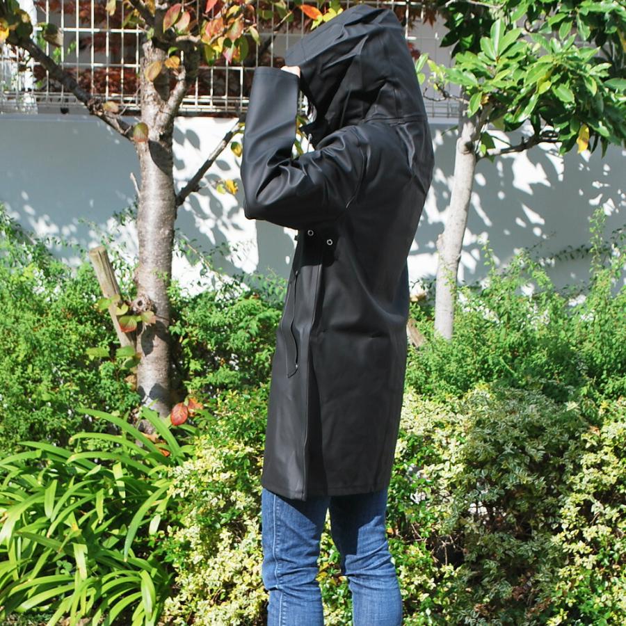 レインコート レディース Stutterheim ストゥッテルハイム Mosebacke raincoat オリジナル ハンティングコート_10