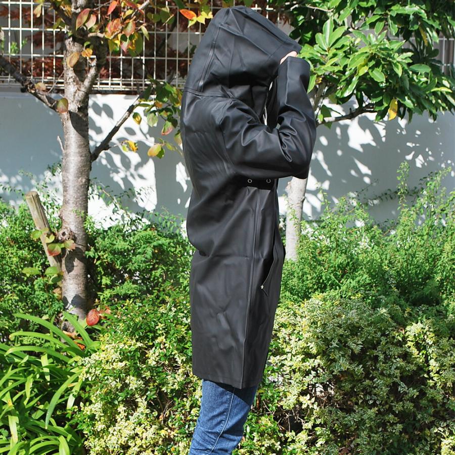 レインコート レディース Stutterheim ストゥッテルハイム Mosebacke raincoat オリジナル ハンティングコート_6