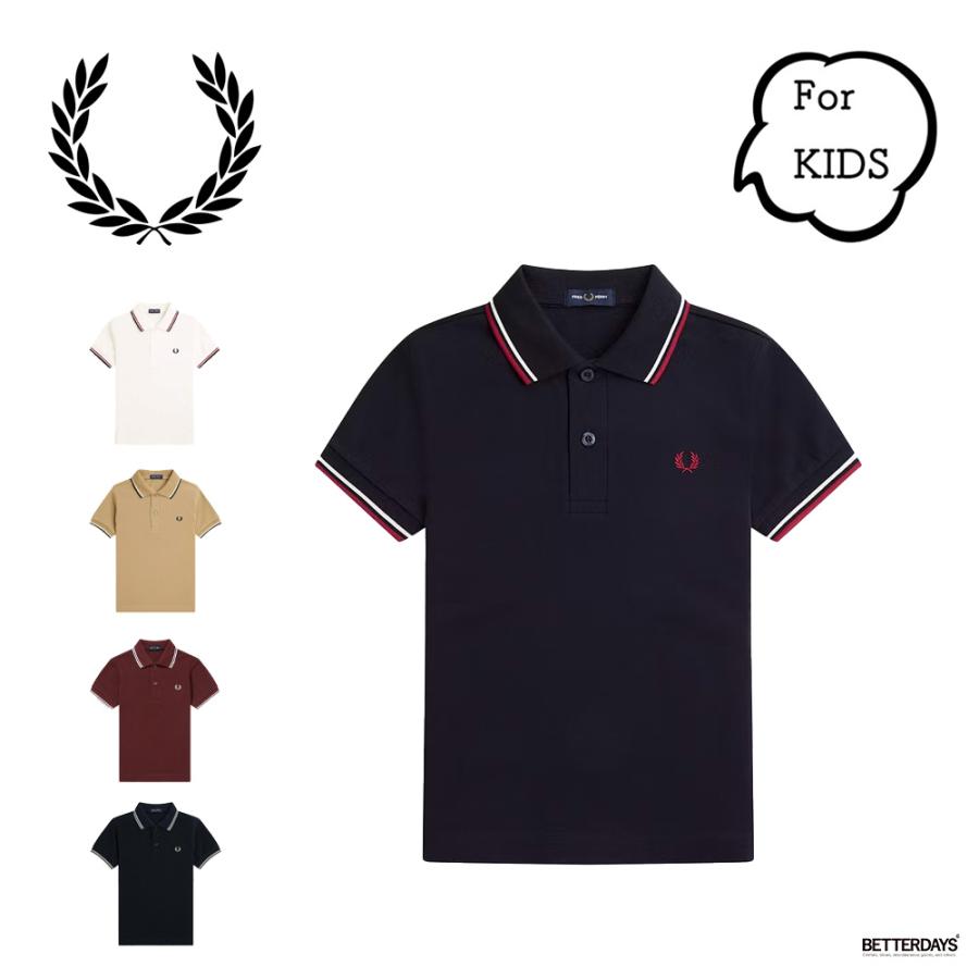 FRED PERRY ポロシャツ キッズ フレッドペリー ギフト KIDS TWIN FRED PERRY ポロシャツ キッズ フレッドペリー ギフト KIDS TWIN