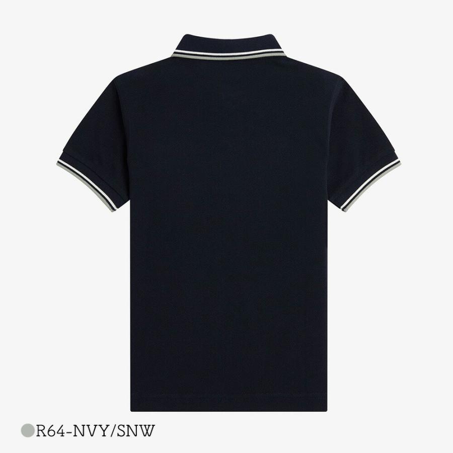 ポロシャツ キッズ フレッドペリー ギフト FRED PERRY KIDS TWIN TIPPED FRED PERRY SHIRT 100-130cmの画像