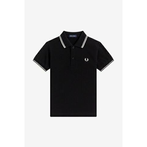 ポロシャツ キッズ フレッドペリー ギフト FRED PERRY KIDS TWIN TIPPED FRED PERRY SHIRT 100-130cmの画像