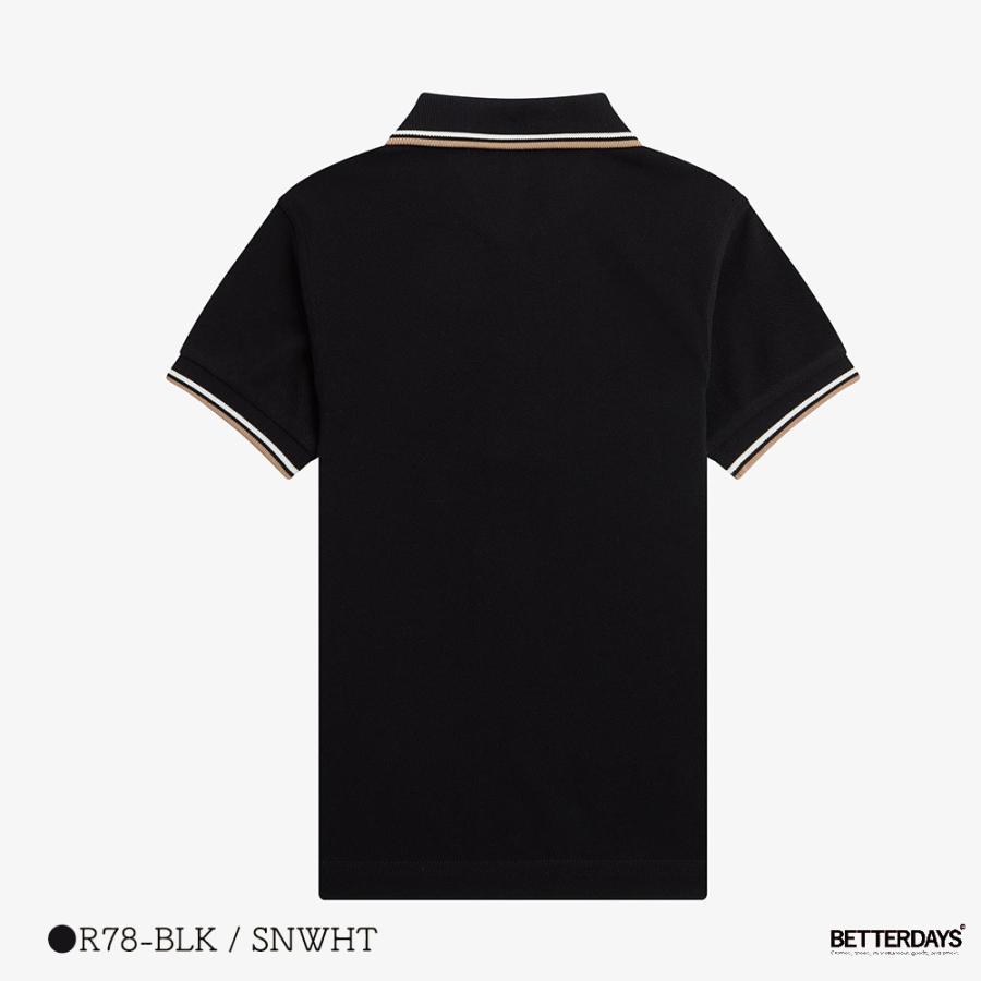 ポロシャツ キッズ フレッドペリー ギフト FRED PERRY KIDS TWIN TIPPED FRED PERRY SHIRT 100-130cmの画像