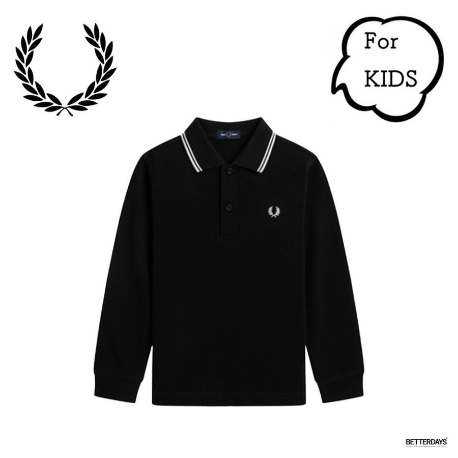 FredPerry ポロシャツ 長袖 FRED PERRY（フレッドペリー） 長袖 ポロシャツ キッズ SY3637 KIDS