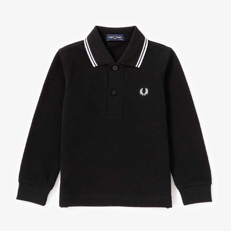 FRED PERRY（フレッドペリー） 長袖 ポロシャツ キッズ SY3637 KIDS