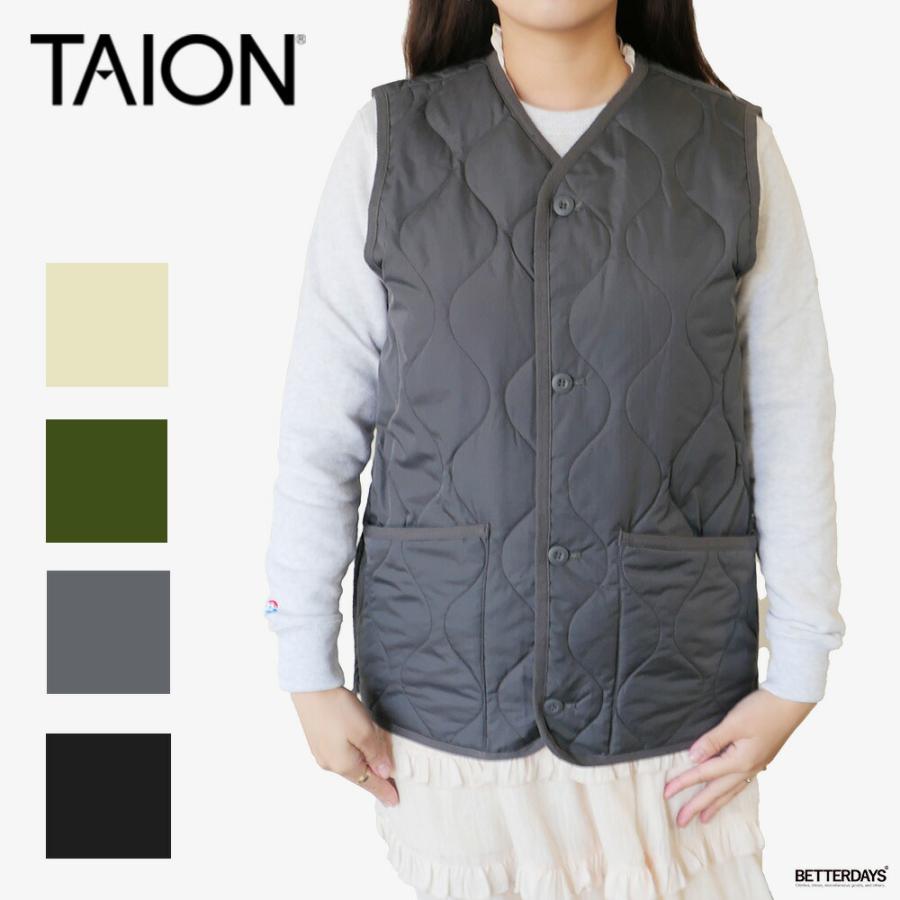 TAION（タイオン） ダウンベスト メンズ レディース ユニセックス 