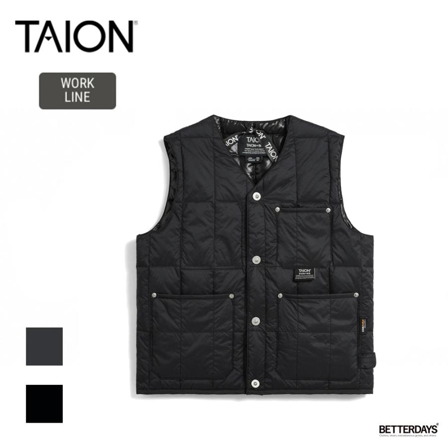 TAION（タイオン） ダウンベスト キッズ インナーベスト DOWN VEST