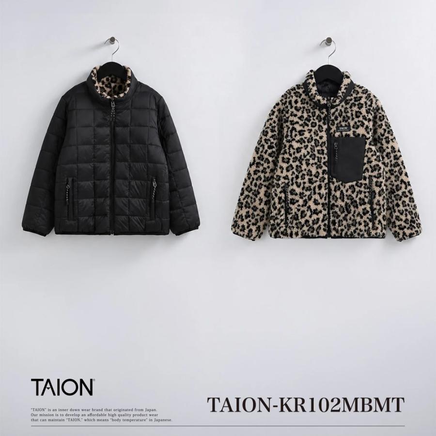 TAION（タイオン） 【26AW 予約】マウンテン リバーシブル ダウン×ボア