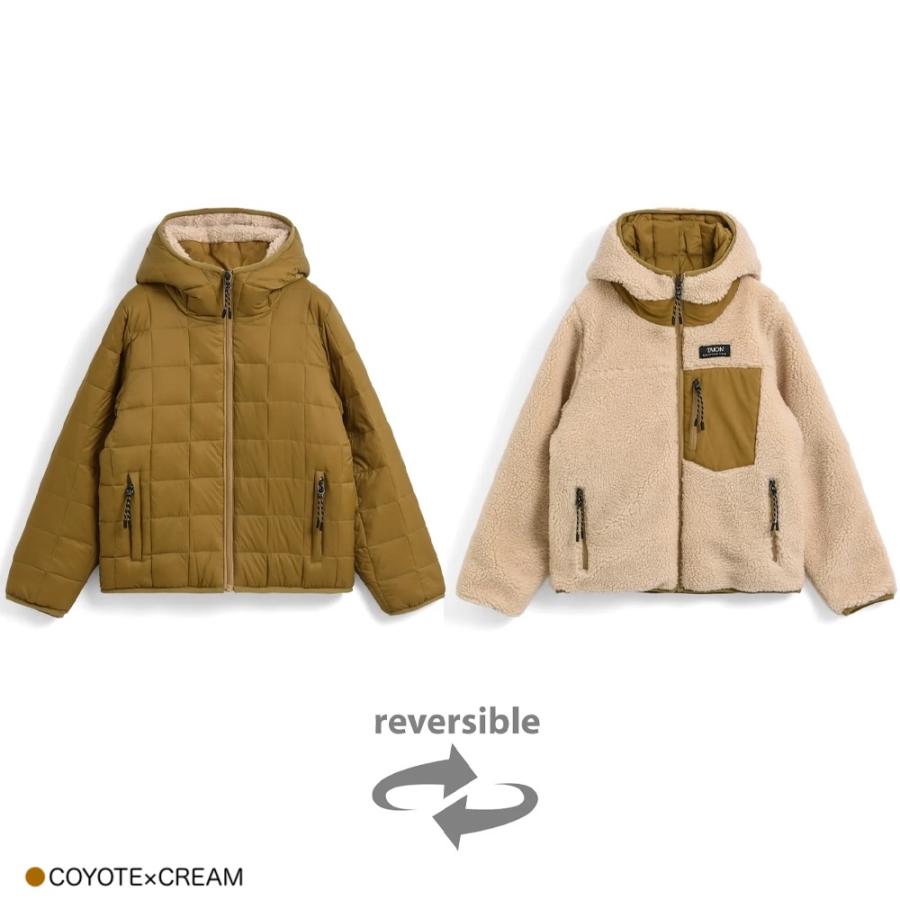 TAION（タイオン） 【26AW 予約】マウンテン リバーシブル ダウン×ボア