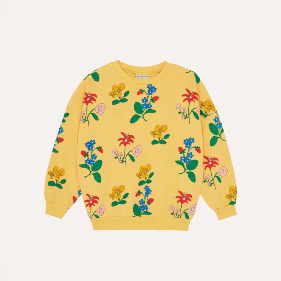 トレーナー キッズ ベビー スウェット 花柄 ザ カンパメント Flowers