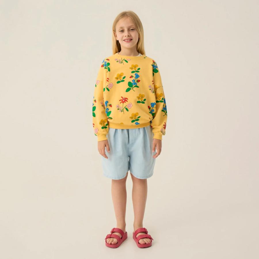 トレーナー キッズ ベビー スウェット 花柄 ザ カンパメント Flowers 