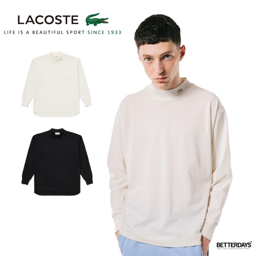 【akitaisei】LACOSTE　鹿の子地モックネックTシャツ セール】 鹿の子地モックネックTシャツ （Tシャツ）｜LACOSTE