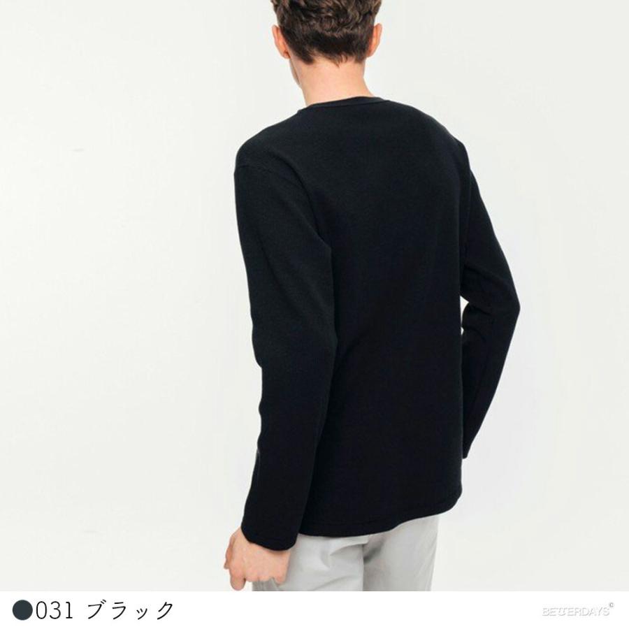 LACOSTE（ラコステ） Tシャツ メンズ リネンコットンブレンド ワッフル