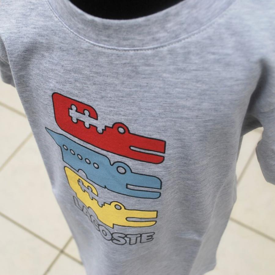 LACOSTE（ラコステ） Tシャツ キッズ ボーイズ 半袖 トップス ボーイズ