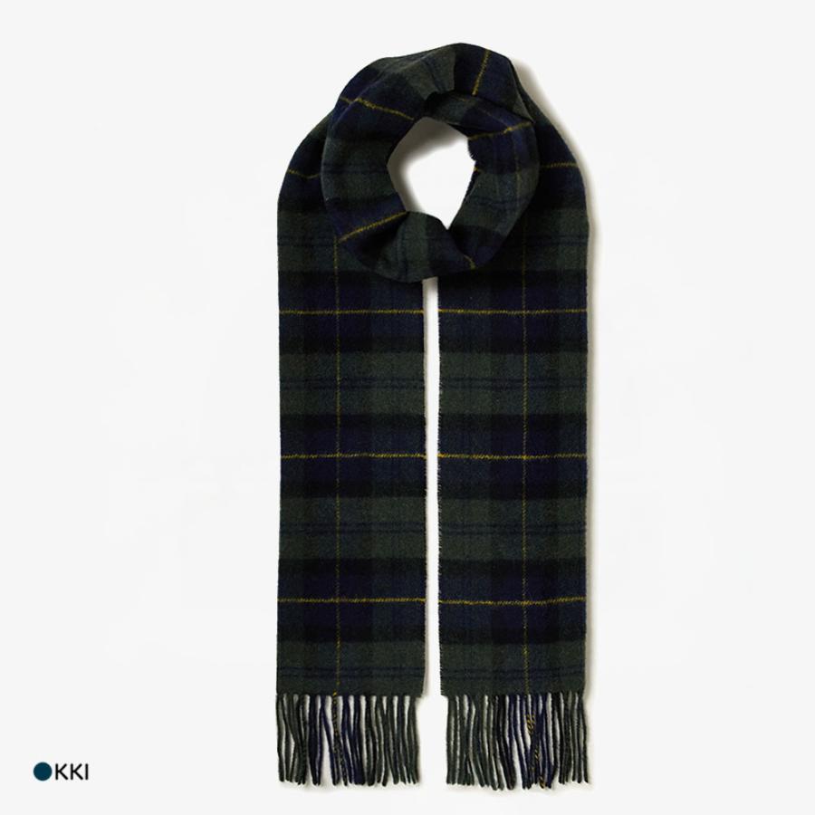 Barbour（バブアー） マフラー ユニセックス ラムズウール タータン