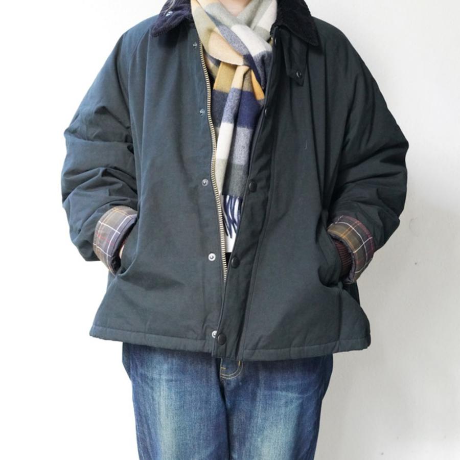 Barbour(バーブァー) マフラー美品  - ネイビー×ダークネイビー×ベージュ チェック柄 ウール Barbour - Barbour(バーブァー) マフラー美品 - ネイビー×ダーク