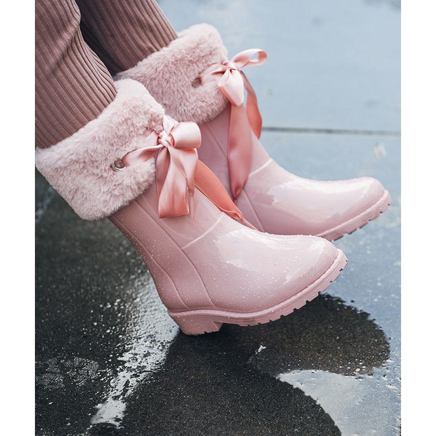 igor レインブーツ 女の子 イゴール CAMPERA CHAROL SOFT ボア付き