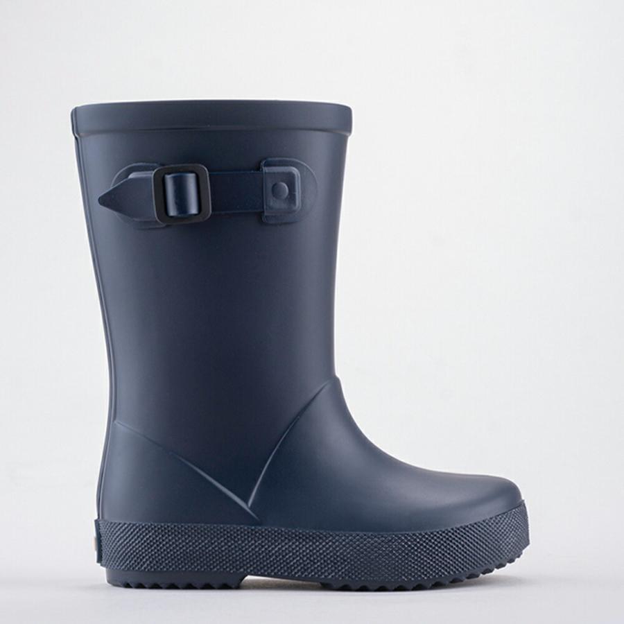 【完全未使用品】igor レインシューズ スペイン製39（25cm）ブラック箱 igor 長靴 レインブーツ 「igor/イゴール」サイドゴアレイン